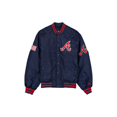 Atlanta Braves Authentic Navy Stadium Jacket