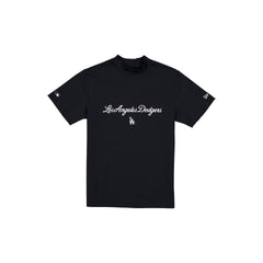Los Angeles Dodgers Mockneck Black T-Shirt
