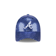 Atlanta Braves Sequin Women's 9FORTY Adjustable Hat