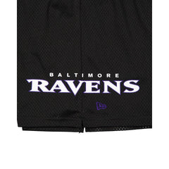 Baltimore Ravens Mesh Black Shorts
