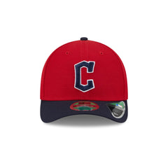 Cleveland Guardians Home Authentic Collection 9FORTY M-Crown Snapback Hat