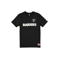 Las Vegas Raiders Throwback Retro Pinstripe T-Shirt