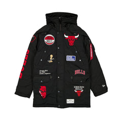 Alpha Industries x Chicago Bulls Black N-3B Parka Jacket