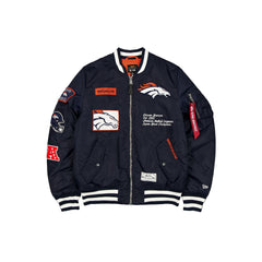 Alpha Industries x Denver Broncos Navy MA-1 Bomber Jacket