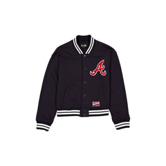 Atlanta Braves Throwback Women's Snap Front Jacket