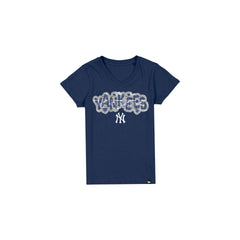 New York Yankees Flip Sequin Girls T-Shirt