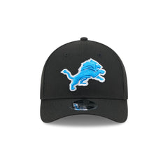 Detroit Lions Team Black 9FORTY M-Crown Snapback Hat
