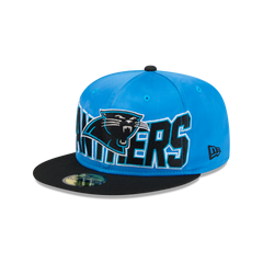 Carolina Panthers Bold Satin 59FIFTY Fitted Hat