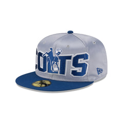 Indianapolis Colts Bold Satin 59FIFTY Fitted Hat