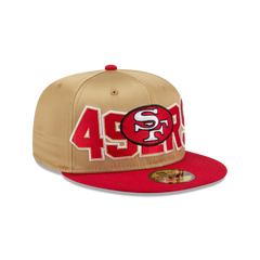San Francisco 49ers Bold Satin 59FIFTY Fitted Hat