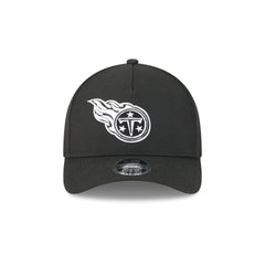 Tennessee Titans Black & White 9FORTY M-Crown A-Frame Snapback Hat