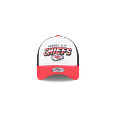 Kansas City Chiefs Shine Kids 9FORTY A-Frame Trucker Hat