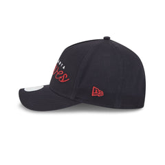 Atlanta Braves Metallic Women's 9FORTY M-Crown A-Frame Snapback Hat
