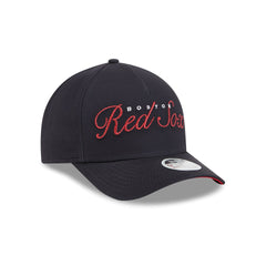 Boston Red Sox Metallic Women's 9FORTY M-Crown A-Frame Snapback Hat