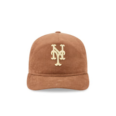 New York Mets Nostalgic Brown Corduroy 19TWENTY Adjustable Hat