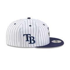 Tampa Bay Rays Deceptor Pinstripe 9FIFTY Snapback Hat