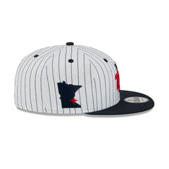 Minnesota Twins Deceptor Pinstripe 9FIFTY Snapback Hat