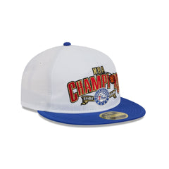 Philadelphia 76ers Champions White Retro Crown 59FIFTY Fitted Hat