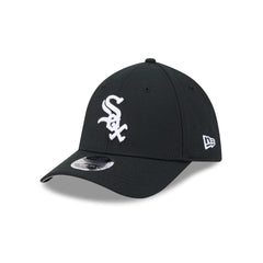 Chicago White Sox Black and White 39THIRTY M-Crown Stretch Fit Hat