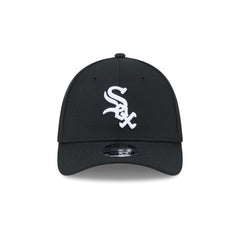Chicago White Sox Black and White 39THIRTY M-Crown Stretch Fit Hat