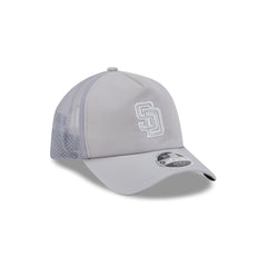 San Diego Padres 2026 Batting Practice Gray 9FORTY APEX Trucker Hat