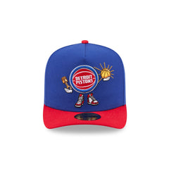 Detroit Pistons Cartoon 59FIFTY A-Frame Fitted Hat