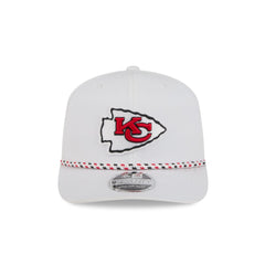 Kansas City Chiefs Optic White Performance Rope 9SEVENTY Stretch-Snap Hat
