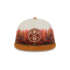 Denver Nuggets Fall Forest Retro Crown 9FIFTY Adjustable Hat