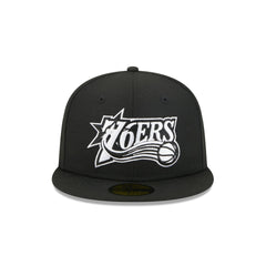 Philadelphia 76ers 1997-2008 Hardwood Classics Black 59FIFTY Fitted Hat