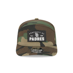 San Diego Padres Property of Patch Camo Split Panel 9SEVENTY Stretch-Snap Hat