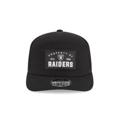 Las Vegas Raiders Property of Patch Split Panel 9SEVENTY Stretch-Snap Hat