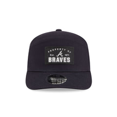 Atlanta Braves Property of Patch Split Panel 9SEVENTY Stretch-Snap Hat
