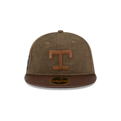 Texas Rangers Utility Linen Retro Crown 59FIFTY Fitted Hat