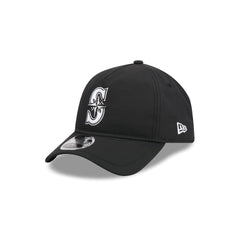 Seattle Mariners Black 9FORTY APEX Snapback Hat