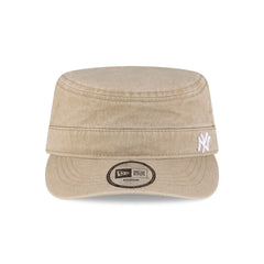 New York Yankees Pigment Dye Khaki Military Cap
