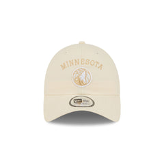 Minnesota Timberwolves Team Logo Cream Casual Classic Adjustable Hat