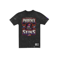 Phoenix Suns Throwback Washed Graphic Black T-Shirt