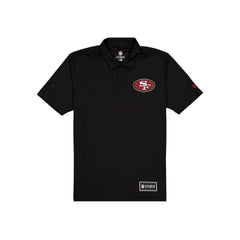 San Francisco 49ers Black Combine Polo