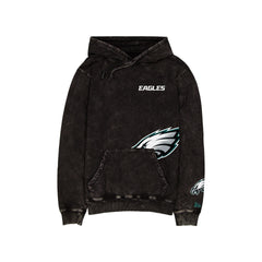 Philadelphia Eagles Logo Washed Black Hoodie
