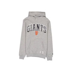 San Francisco Giants Heather Gray Varsity Hoodie