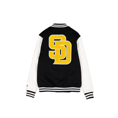 San Diego Padres Black & White Varsity Jacket