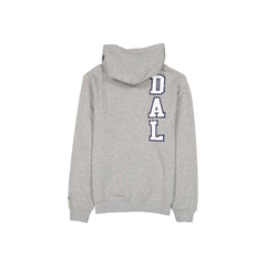 Dallas Cowboys Heather Gray Varsity Hoodie