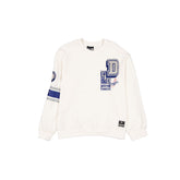 Los Angeles Dodgers Women's Chrome White Varsity Crewneck