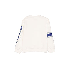 Los Angeles Dodgers Women's Chrome White Varsity Crewneck