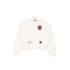San Francisco 49ers Women's Chrome White Quarter Zip