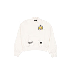 Pittsburgh Steelers Women's Chrome White Quarter Zip