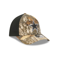 Dallas Cowboys Poly Realtree 39THIRTY M-Crown A-Frame Stretch Fit Hat
