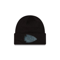 Kansas City Chiefs All Black Beanie Hat