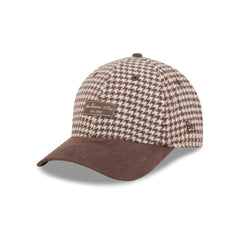 San Francisco 49ers Brown Houndstooth Women's 9FORTY M-Crown Adjustable Hat