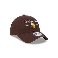 San Diego Padres Script Wordmark Casual Classic Adjustable Hat